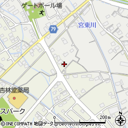 静岡県榛原郡吉田町神戸128周辺の地図