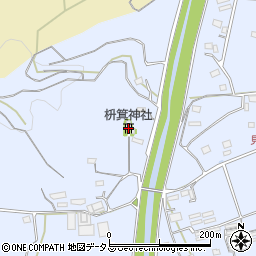 枡箕神社周辺の地図