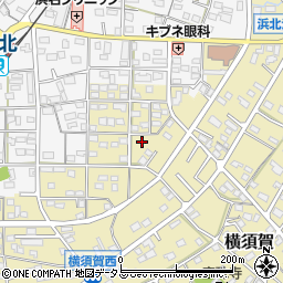 静岡県浜松市浜名区横須賀1368-4周辺の地図