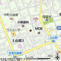 静岡県袋井市上山梨769周辺の地図