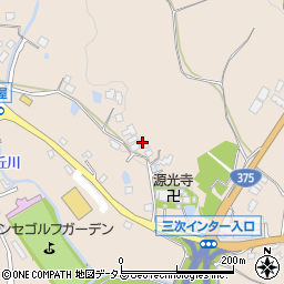 広島県三次市西酒屋町141周辺の地図