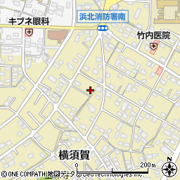 静岡県浜松市浜名区横須賀624周辺の地図