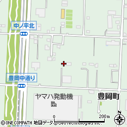 静岡県浜松市中央区豊岡町306周辺の地図