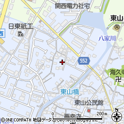 兵庫県姫路市東山380周辺の地図