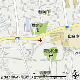 静岡県袋井市春岡329-6周辺の地図