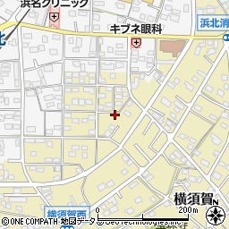 静岡県浜松市浜名区横須賀1370周辺の地図