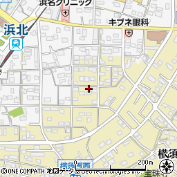 静岡県浜松市浜名区横須賀1366-1周辺の地図
