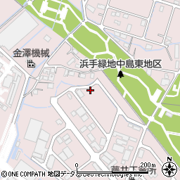 兵庫県姫路市飾磨区中島3465周辺の地図