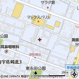 兵庫県姫路市東山1447周辺の地図