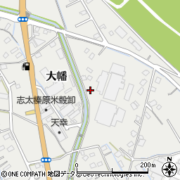 静岡県榛原郡吉田町大幡1653周辺の地図