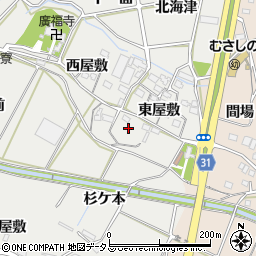 愛知県豊橋市石巻本町東屋敷1周辺の地図