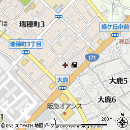 有限会社畑中工務店周辺の地図