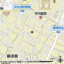 静岡県浜松市浜名区横須賀664周辺の地図