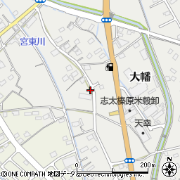 静岡県榛原郡吉田町大幡1553周辺の地図
