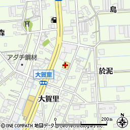 ダイハツ西豊橋若松彌株式会社周辺の地図