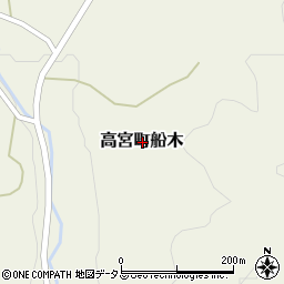 〒739-1803 広島県安芸高田市高宮町船木の地図