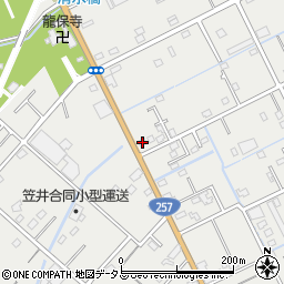 静岡県浜松市中央区根洗町1373周辺の地図