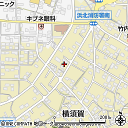 静岡県浜松市浜名区横須賀973周辺の地図