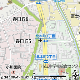 株式会社猪名川動物霊園周辺の地図
