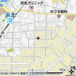 静岡県浜松市浜名区横須賀1361周辺の地図