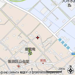 静岡県焼津市飯淵393周辺の地図