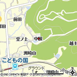 愛知県西尾市東幡豆町中根周辺の地図