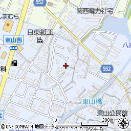 兵庫県姫路市東山332周辺の地図
