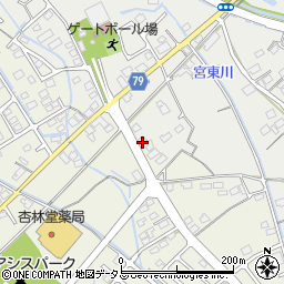 静岡県榛原郡吉田町神戸130周辺の地図