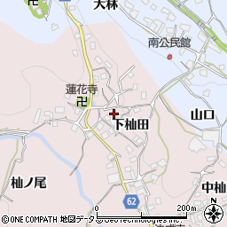 京都府相楽郡和束町杣田下杣田周辺の地図