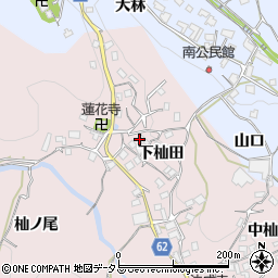 京都府和束町（相楽郡）杣田（下杣田）周辺の地図