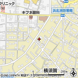 静岡県浜松市浜名区横須賀996周辺の地図