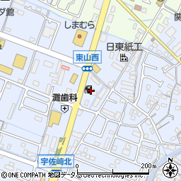 兵庫県姫路市東山255周辺の地図