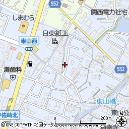 兵庫県姫路市東山330周辺の地図