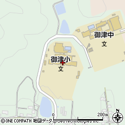 岡山市立御津小学校周辺の地図