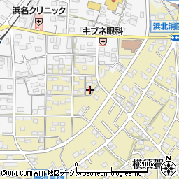静岡県浜松市浜名区横須賀1355周辺の地図