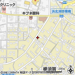 静岡県浜松市浜名区横須賀995周辺の地図