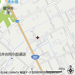 静岡県浜松市中央区根洗町1387周辺の地図