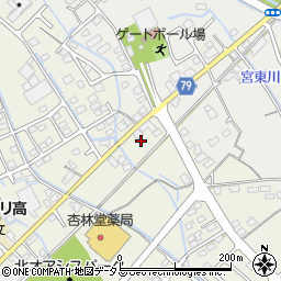 静岡県榛原郡吉田町神戸133周辺の地図