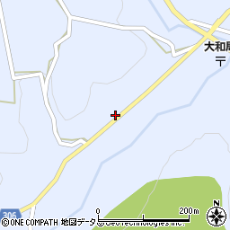 岡山県加賀郡吉備中央町西596-1周辺の地図