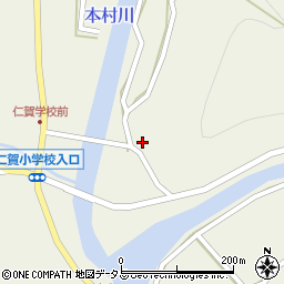 広島県三次市三良坂町仁賀349周辺の地図