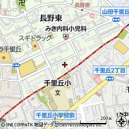 大阪府吹田市長野東5-18周辺の地図