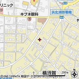 静岡県浜松市浜名区横須賀979周辺の地図