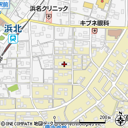 静岡県浜松市浜名区横須賀1360周辺の地図
