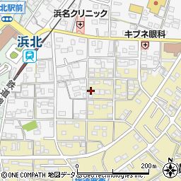 静岡県浜松市浜名区横須賀1362周辺の地図