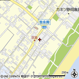 静岡県焼津市吉永1923周辺の地図