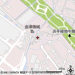 兵庫県姫路市飾磨区中島2470周辺の地図