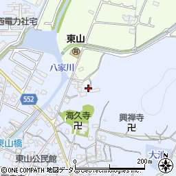 兵庫県姫路市東山544周辺の地図