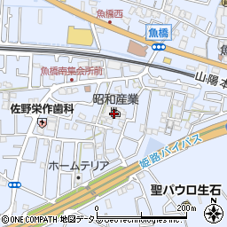 昭和産業株式会社周辺の地図