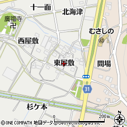 愛知県豊橋市石巻本町（東屋敷）周辺の地図