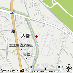 静岡県榛原郡吉田町大幡1655-2周辺の地図
